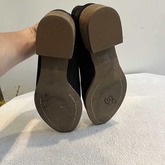 Seychelles Women’s Black Ankle Bootie 8 Renouned Ruffle Short Boot Boho Academia - Picture 8 of 16